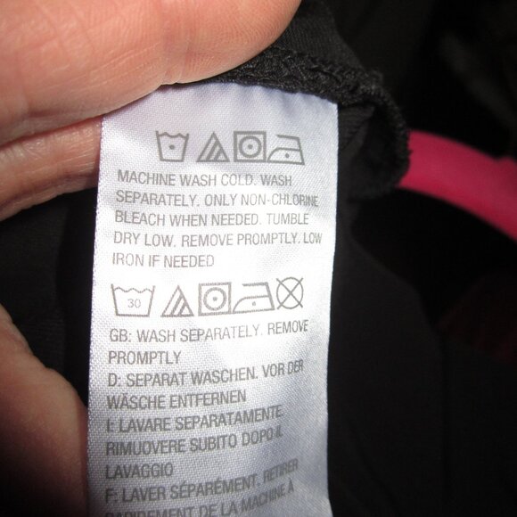 Susan Graver Tunic Top with Grommets in Black Size Small - Picture 5 of 7